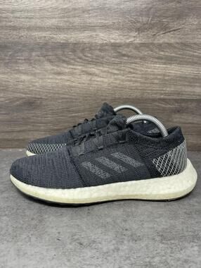 Adidas Pureboost Go Running Shoes Womens Size 8.5 Black White B75665